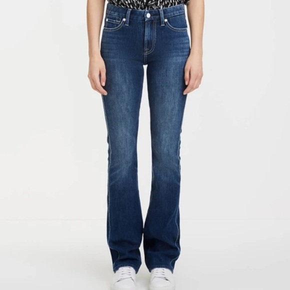 7 For All Mankind Denim - 7 for all mankind Kimmie high waist boot cut denim - dark wash - size 28